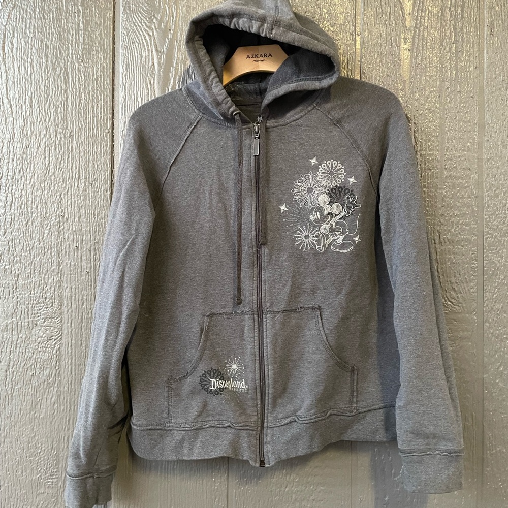 Disney Gray Hoodie with Mickey Design